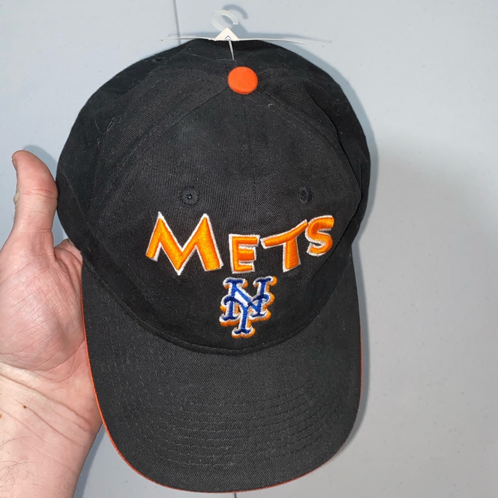 NWTs MLB New York Mets Youth Velcro Adjustable Hat - Picture 6 of 9